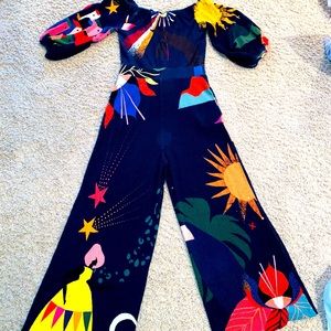 Anthropologie farm Rio jumpsuit